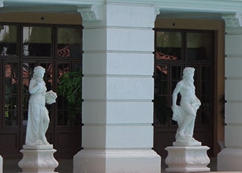 Sculptures at Biltmore Hotel